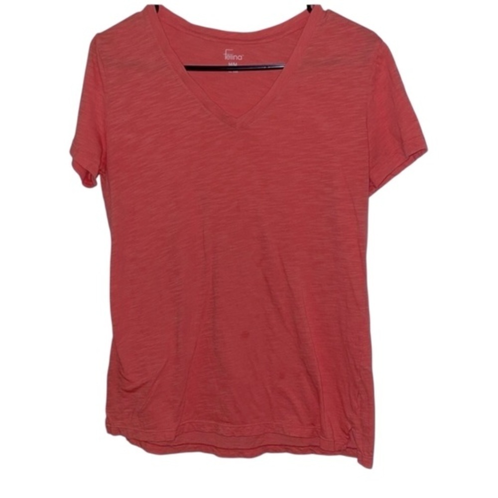 🌺FELINA V NECK TEE SHIRT